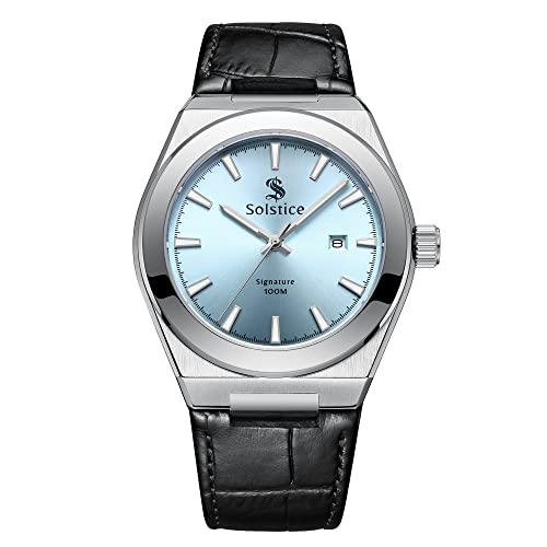 Solstice Men&apos;s Stainless Steel Watch - Sapphire Cr...