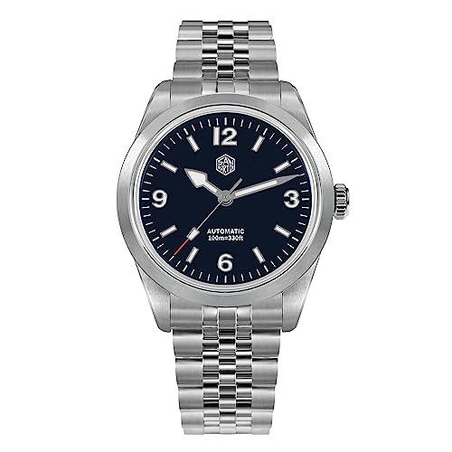 San Martin 38mm PT5000 SN0107G Men Sport Watch Fas...