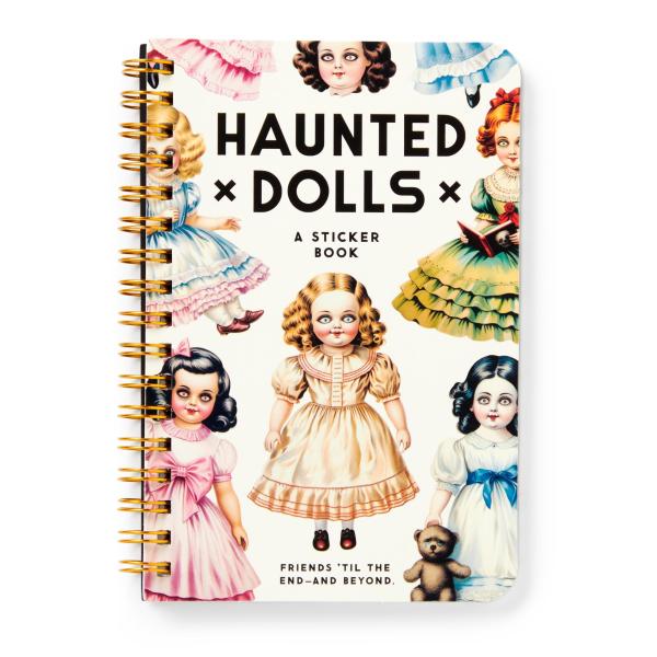 Haunted Dolls Sticker Book (A Brass Monkey Sticker...