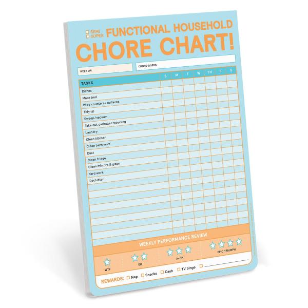 Chore Chart Big ＆ Sticky Notepad: Sticky Chore Tra...