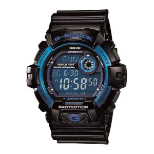 Casio Men's G8900A-1CR G-Shock Black and Blue Resin Digital Sport Watch