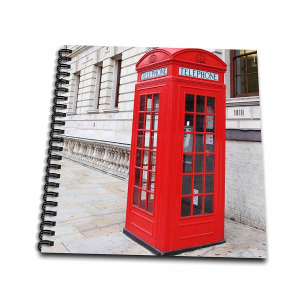 Florene飾りII - Londons有名な赤電話ブース - Drawing Book 12 b...