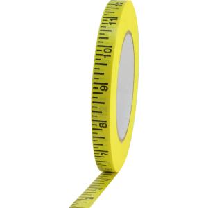 ProTapes Pro Imperial 合成ゴム測定特殊テープ フラットバック紙裏地付き、12インチ、ミシン目、厚さ5.9ミル、長さ50ヤード×幅1/2インチ(72パック)