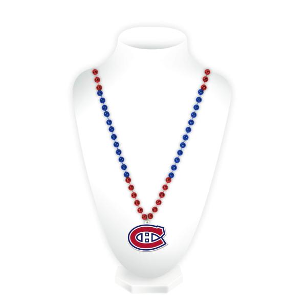 Rico Industries NHL モントリオールカナディアンズ チームロゴ マルディグラスタイ...