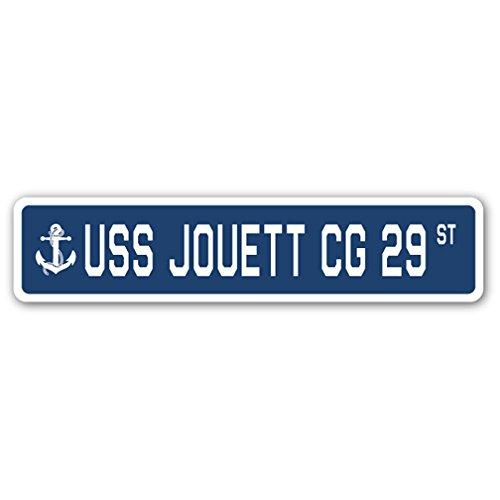 USS JOUETT CG 29 Street Sign us Navy Ship Veteran ...