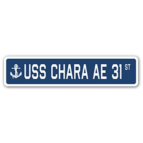 USS CHARA AE 31 Street Sign us Navy Ship Veteran S...