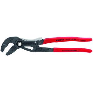 Knipex（85 51 250AFSBA）ツールロックデバイス付き10インチホースクランププライヤ...