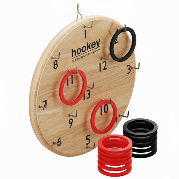 Elite Sportz Equipment Ring Toss Game | Sturdy Woo...
