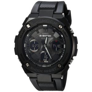 Casio メンズ G Shock クオーツ ステンレススチールと樹脂製 カジュアルウォッチ ブラック（モデルGST-S100G-1BCR） [並行輸入品]