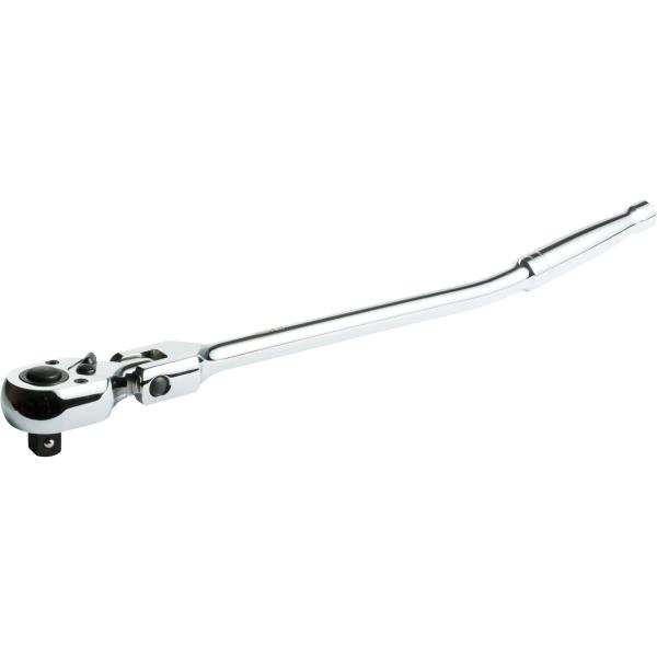 Klutch 16インチオフセットフレックスヘッドラチェット - 1/2インチドライブ。