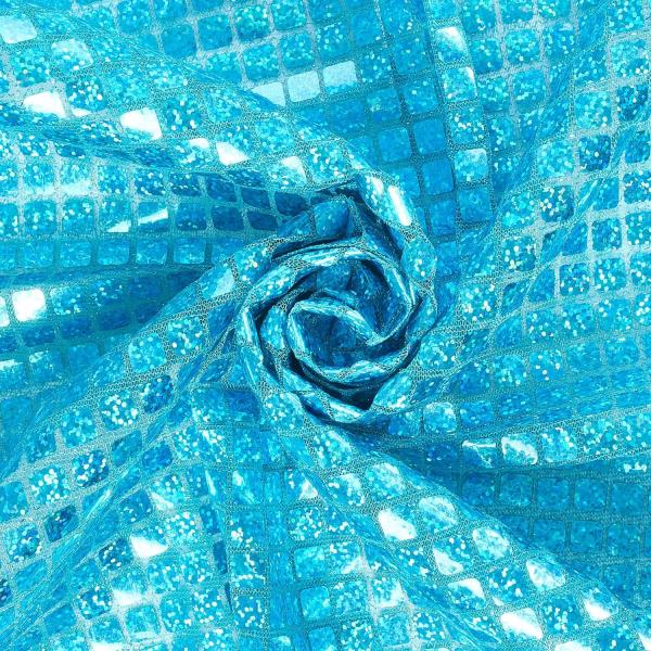 Hologram Square Sequins Fabric 8mm for Decoration ...