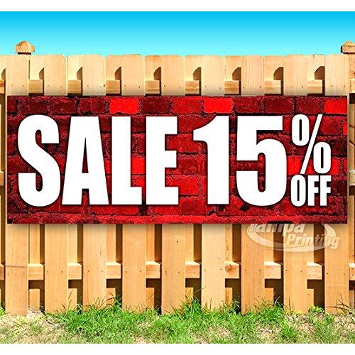 Sale 15 percent Off 13 oz Heavy Duty Vinyl Banner ...