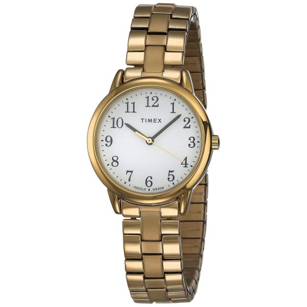 Timex Women's Easy Reader TW2R58900 Gold Stainless...