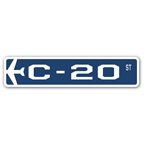 C-20 Street Sign Air Force Aircraft Military | Ind...