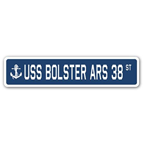 USS Bolster ARS 38 Street Sign us Navy Ship Vetera...