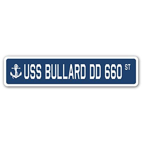 USS BULLARD DD 660 Street Sign us Navy Ship Vetera...