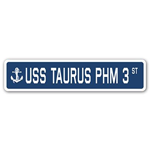 USS Taurus PHM 3 Street Sign us Navy Ship Veteran ...