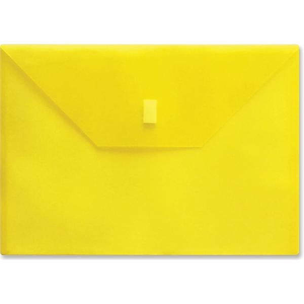 Lion Design-R-Line ポリ封筒 9 3/8 x 13インチ 透明イエロー 6枚パック...