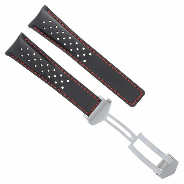 Ewatchparts 22mm Leather Watch Band Strap Compatib...