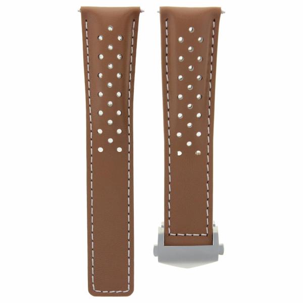 Ewatchparts Leather Watch Strap 20mm Compatible Wi...