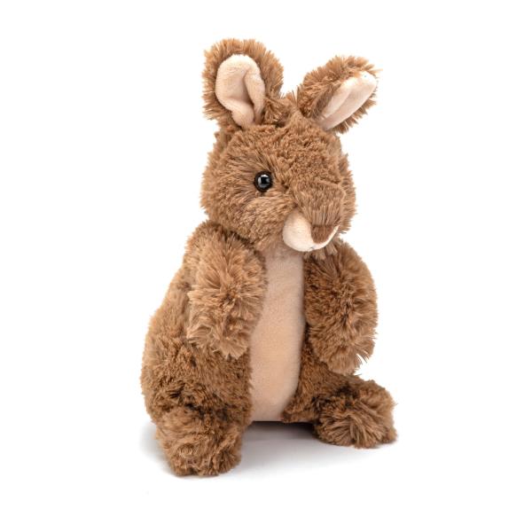 Wild Republic Hug'ems ミニカンガルー、ぬいぐるみ、7インチ、ぬいぐるみ、フィル...