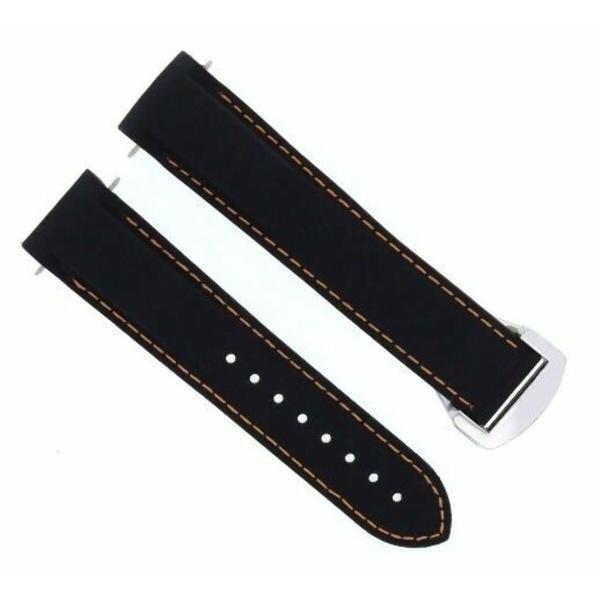 Ewatchparts 20-22mm Rubber Diver Watch Band Strap ...
