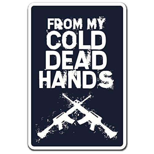 from My Cold Dead Hands Decal Warning Ammo Quote P...