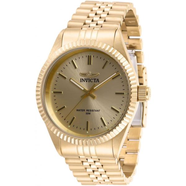 Invicta Men's Specialty Steel Bracelet ＆ Case Quar...