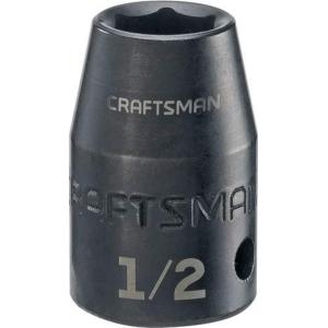 CRAFTSMAN シャローインパクトソケット SAE 1/2インチドライブ 1/2インチ (CMM...