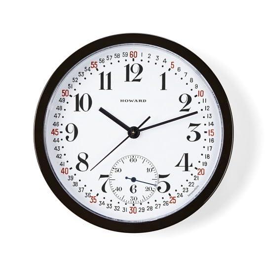 CafePress Howard Railroad Pocket Watch 10" Wall Cl...