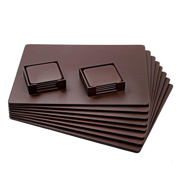 Dacasso Classic Chocolate Brown Leather Conference...
