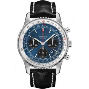 Breitling Navitimer 1 クロノグラフ 自動クロノメーター ブルーダイヤル メンズウォッチ AB0121211C1P1