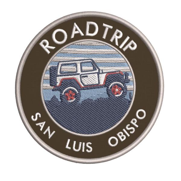 Roadtrip! San Luis Obispo, California Embroidered ...