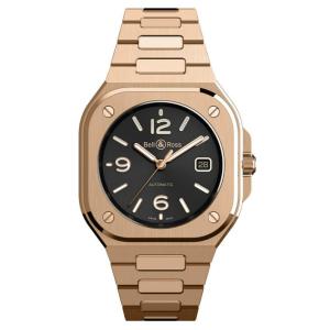 Bell ＆ Ross BR 05 ローズゴールド 自動巻き腕時計