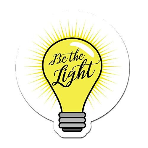 MightySkins Be The Light 48" Peel and Stick Wall A...