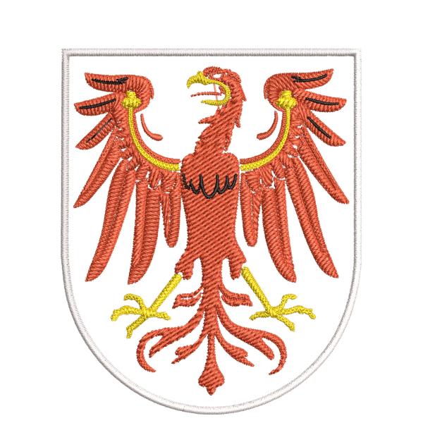 Brandenburg Medieval Coat of Arms 3.5" Embroidered...