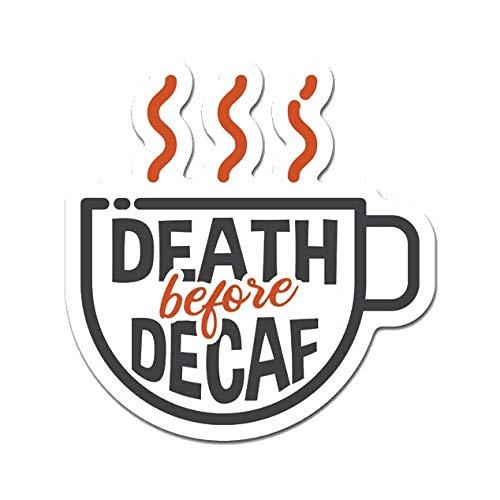 MightySkins Death Before Decaf 48" Peel and Stick ...