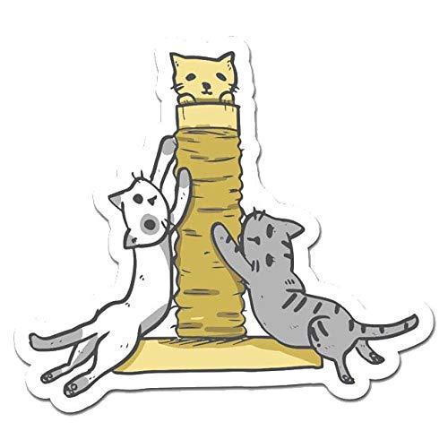 MightySkins Cats Scratcher 48" Peel and Stick Wall...