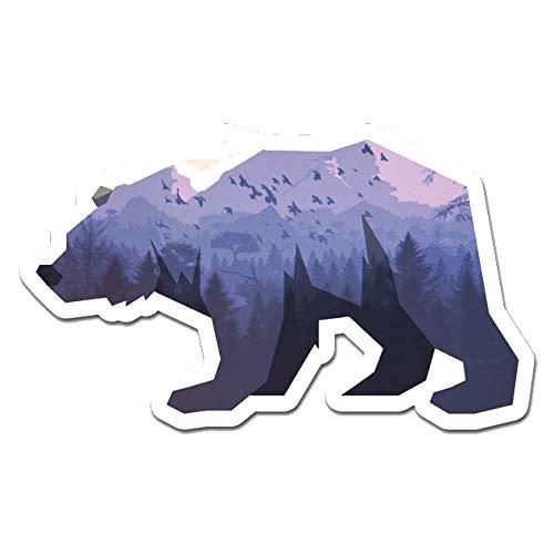 MightySkins Bear Forest 48" Peel and Stick Wall Ar...