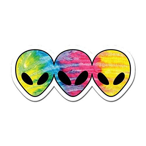 MightySkins Alien Heads 48" Peel and Stick Wall Ar...