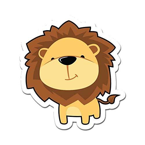MightySkins Lion Peel and Stick Art Removable Cute...