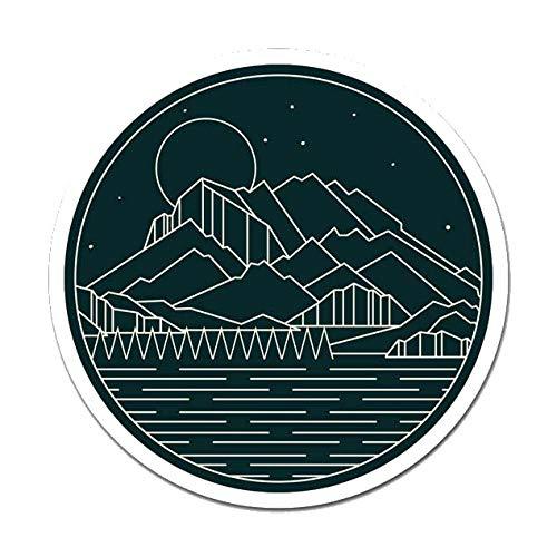 MightySkins Minimalist Landscape Peel and Stick Ar...
