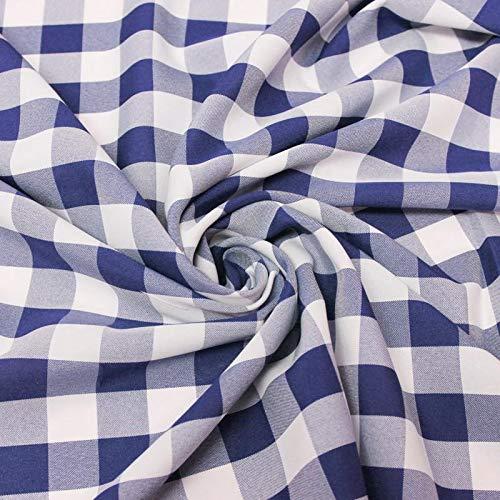 AK TRADING CO. 60" Wide IFR Checkered Gingham Buff...
