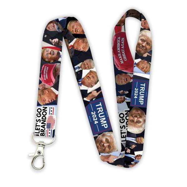 AkinaWay トランプ トレイン 2020 サポーター プレミアム ランヤード