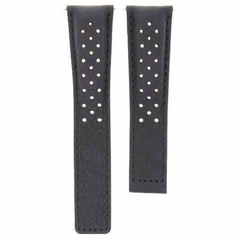 Ewatchparts 19-20-22mm Leather Watch Band Strap Co...