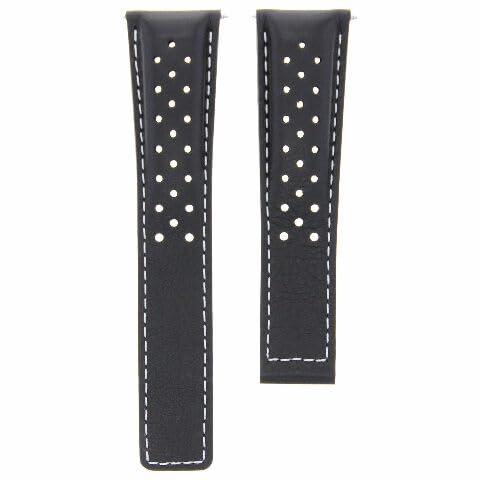 Ewatchparts 19-20-22mm Leather Watch Band Strap Co...
