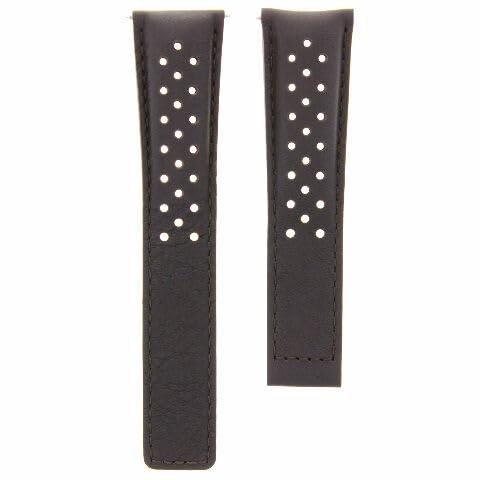 Ewatchparts 19-20-22mm Leather Watch Band Strap Co...