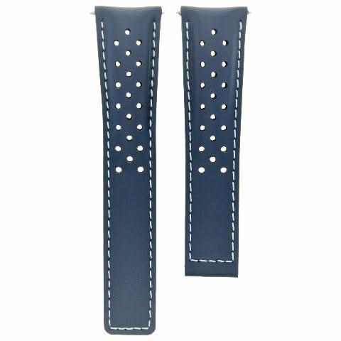 Ewatchparts 19-20-22mm Leather Watch Band Strap Co...