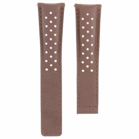 Ewatchparts 19-20-22mm Leather Watch Band Strap Co...