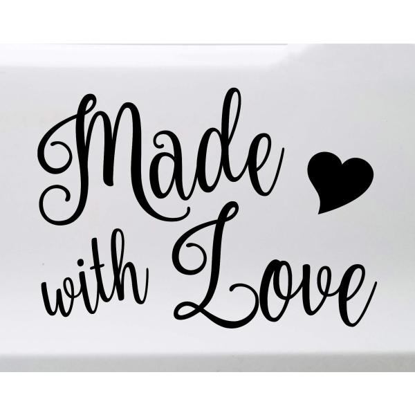 Made with Love Vinyl Decal V3 - Kitchen Crock Pot ...
